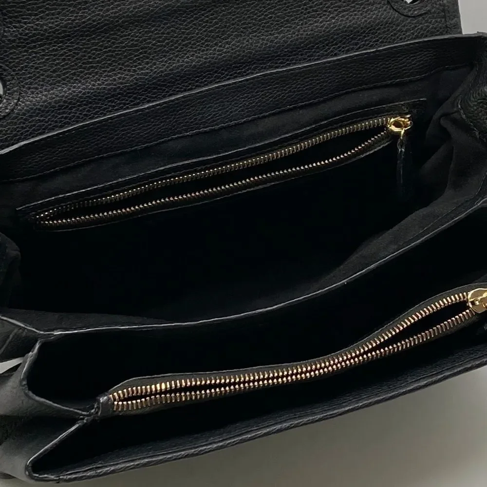 Nancy Gonzalez Madison Woven Leather Shoulder Bag